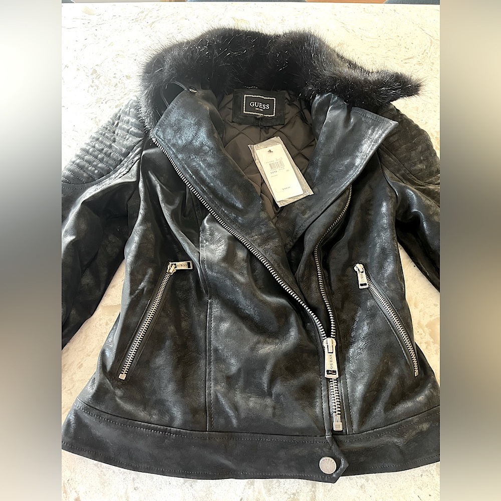 NWT Guess Moto Jacket